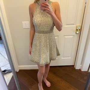 Diamond Crusted Alice + Olivia Dress